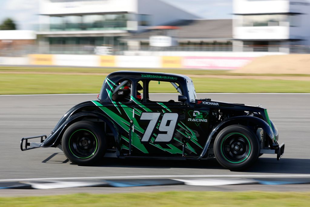 Dan Sørensen halede ind i tabellen blandt masters-kørerne i Legend Car Cuppen
(Foto: Stumpphoto)
